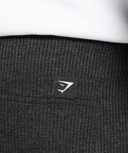 Gymshark Waffle Shorts Black
