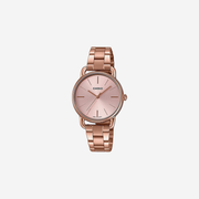 Casio Enticer LTP-E412PG-4ADF Quartz Rose Gold Dial Analog Stainless