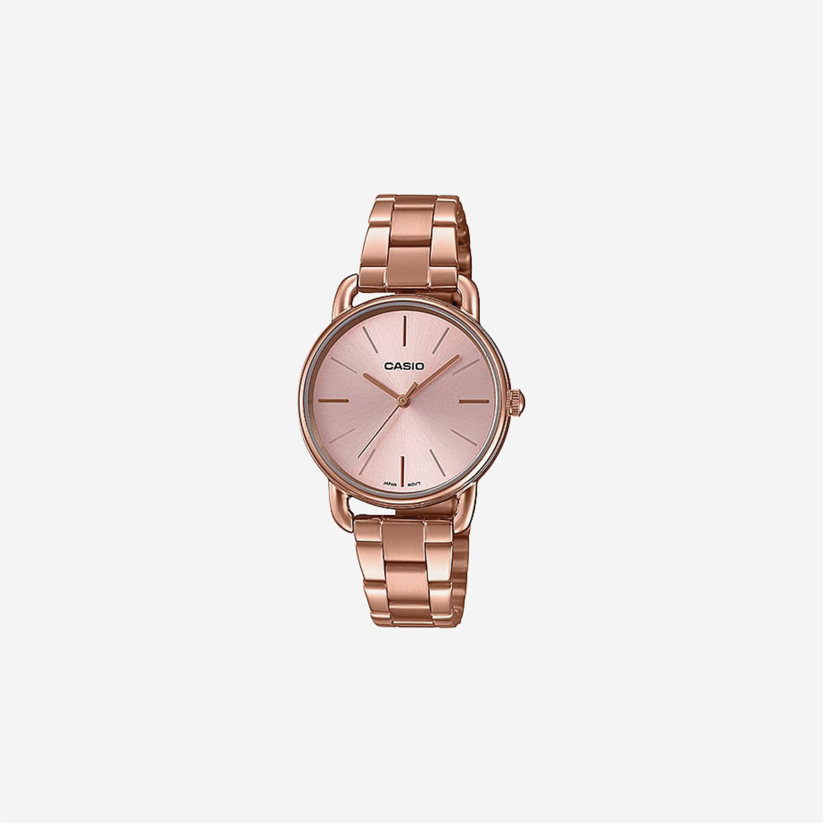 Casio Enticer LTP-E412PG-4ADF Quartz Rose Gold Dial Analog Stainless