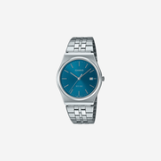 Casio Enticer MTP-B145D-2A2VDF Quartz Blue Dial Analog Stainless Steel Watch