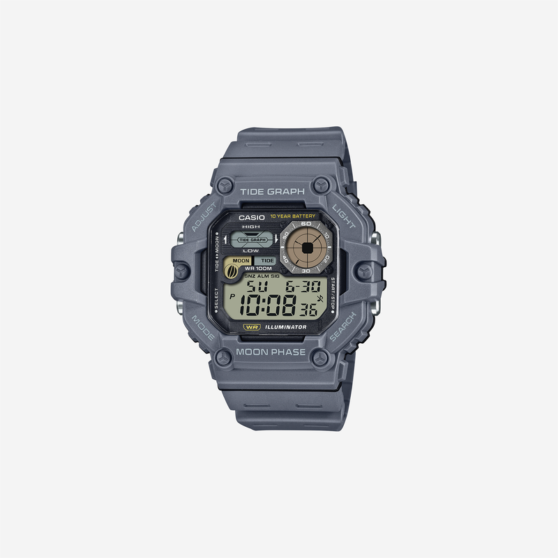Casio Youth WS-1700H-8AVDF Quartz Black Dial Digital Resin Watch