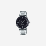 Casio Enticer LTP-VT03D-1BDF Quartz Black Dial Analog Stainless Steel