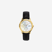 Casio LTP LTP-SN6KGSL-7A Quartz White Dial Analog Leather Watch