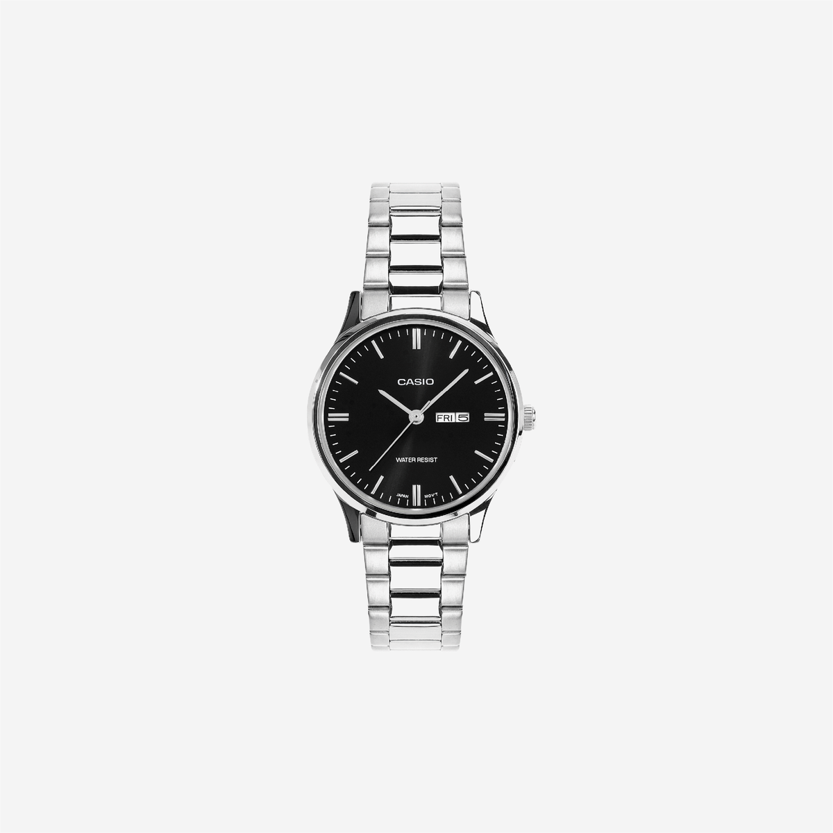 Casio LTP-SN8YD-1B Quartz Black Dial Analog Stainless Steel Watch