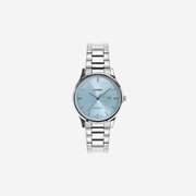 Casio LTP-SN8YD-2B2 Quartz Blue Dial Analog Stainless Steel Watch