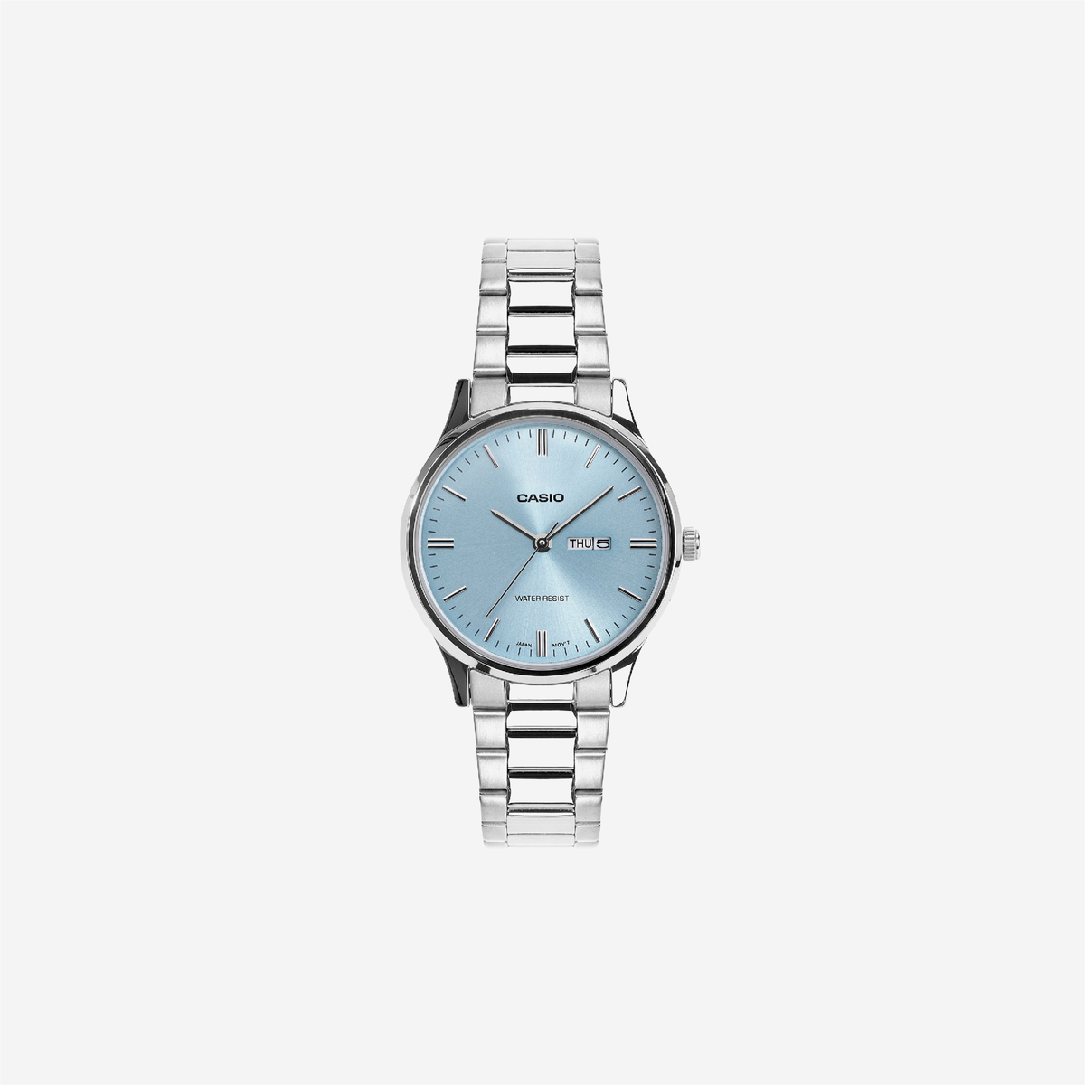 Casio LTP-SN8YD-2B2 Quartz Blue Dial Analog Stainless Steel Watch