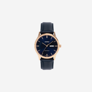 Casio Enticer MTP-SN8YRL-2B Quartz Blue Dial Analog Leather Watch