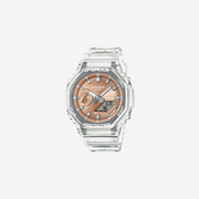 Casio G-Shock GA-2100BM-7A5DR Quartz Orange Dial Analog-Digital Resin Watch