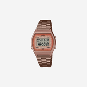 Casio Vintage B640WCG-5DF Quartz Rose Gold Dial Digital Stainless Steel Watch