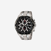 Casio Edifice EF-539D-1AVUDF Quartz Black Dial Chronograph Stainless Steel Watch