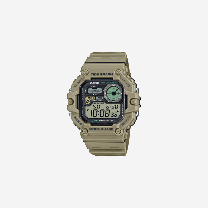 Casio Youth WS-1700H-5AVDF Quartz Black Dial Digital Resin Watch