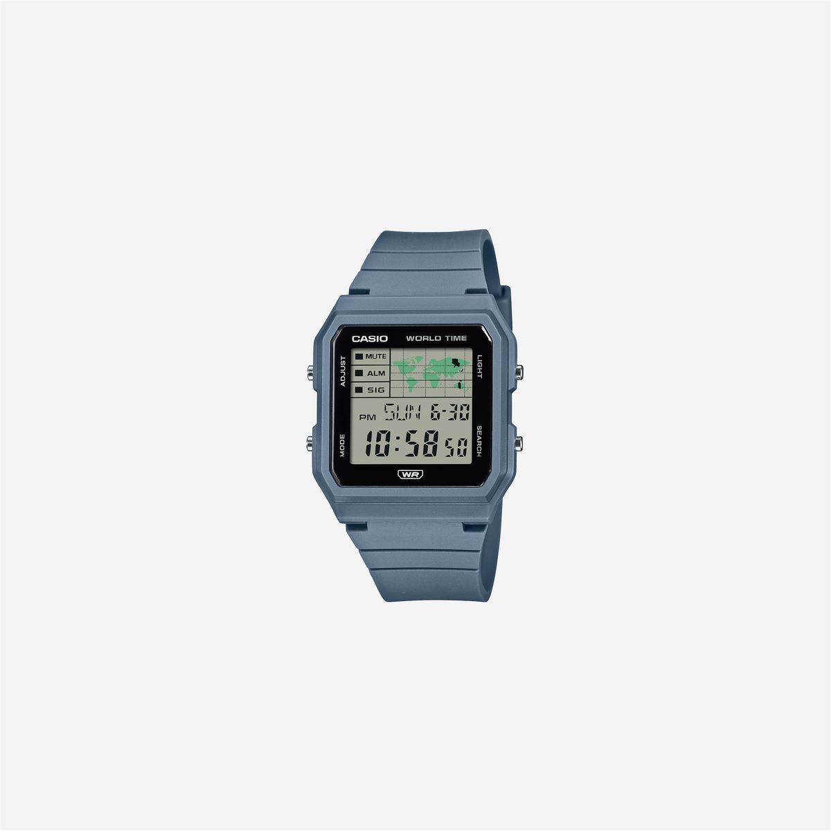 Casio Youth LF-30W-2ADF Quartz Black Dial Digital Resin Watch