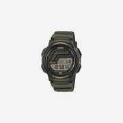 Casio WS-1800-3AVDF Quartz Transparent Dial Digital Resin Watch