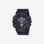 Casio G-Shock GA-140-1A4DR Quartz Black Dial Analog-Digital Resin Watch