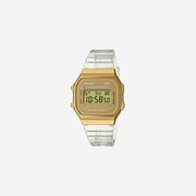 Casio Vintage A168XESG-9ADF Quartz Gold Dial Digital Resin Watch
