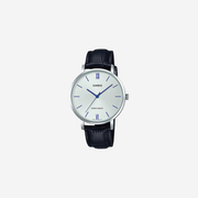 Casio Enticer LTP-VT01L-7B1UDF Quartz Silver Dial Analog Leather Watch