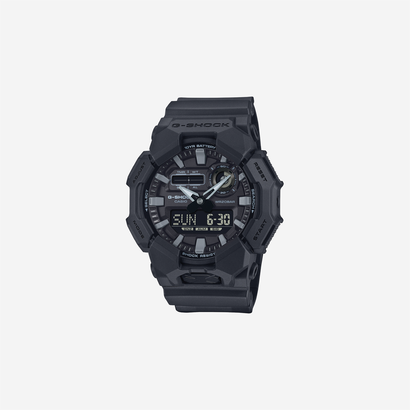 Casio G-Shock GA-010-1A1DR Quartz Black Dial Analog-Digital Resin Watch