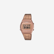 Casio Vintage B640WC-5ADF Quartz Rose Gold Dial Digital Stainless Steel Watch