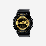 Casio G-Shock GD-100GB-1DR Quartz Gold Dial Digital Resin Watch