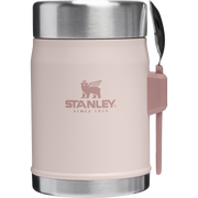 Classic Legendary Food Jar + Spork | 14 OZ - Stanley Create Rose Quartz