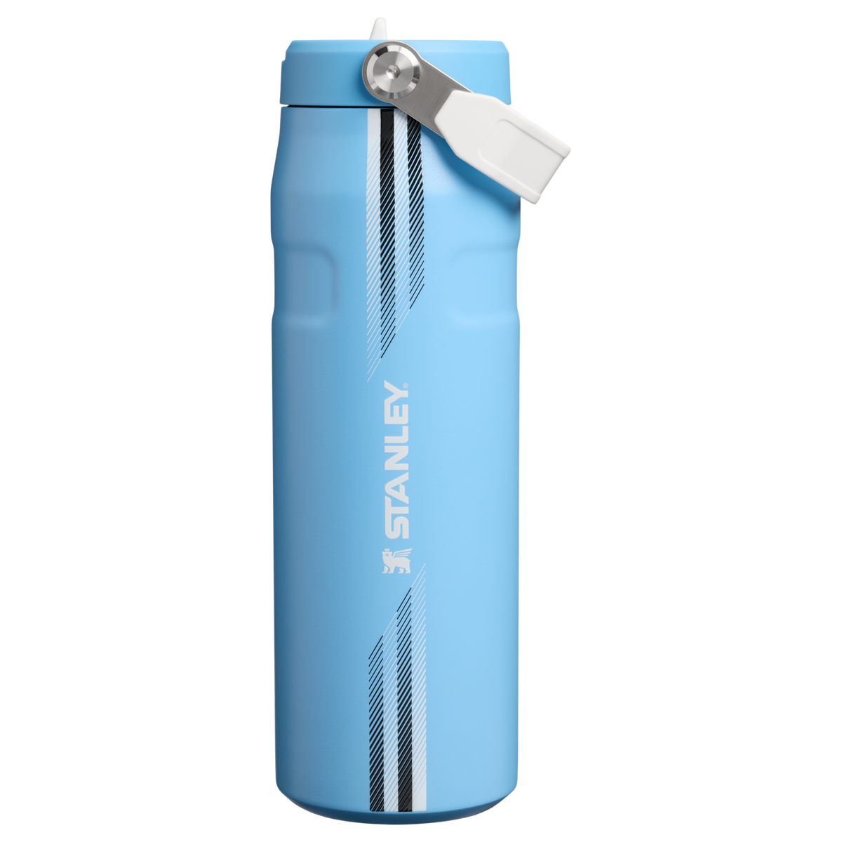 Country Collection IceFlow Aerolight Flip Straw Bottle | 24 oz - Stanley Create Team Light Blue White
