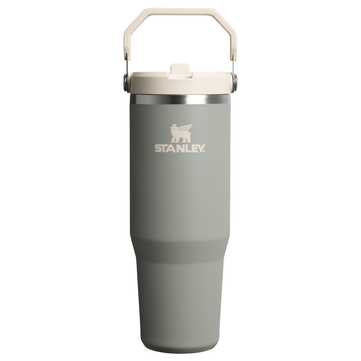 Stanley The IceFlow Flip Straw Tumbler | 30 OZ Sage Grey