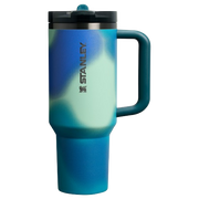 The New Frequency Quencher ProTour Flip Straw Tumbler Coastal Teal Motion