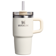 Stanley The Quencher H2.0 Fluted Tumbler with Handle 20 OZ Cream Gloss