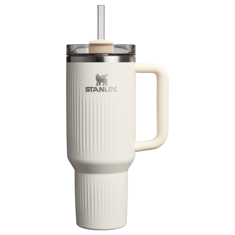 Stanley The Quencher H2.0 Fluted Tumbler 40 OZ Cream Gloss