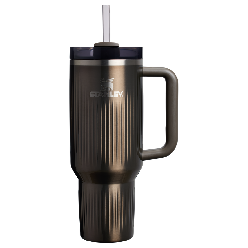 Stanley The Quencher H2.0 Fluted Tumbler | 40 OZ Gunmetal Shine