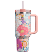 Stanley The Quencher H2.0 FlowState Tumbler | 40 OZ Sorbet Wildflower
