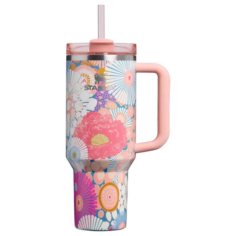 Stanley The Quencher H2.0 FlowState Tumbler | 40 OZ Sorbet Wildflower