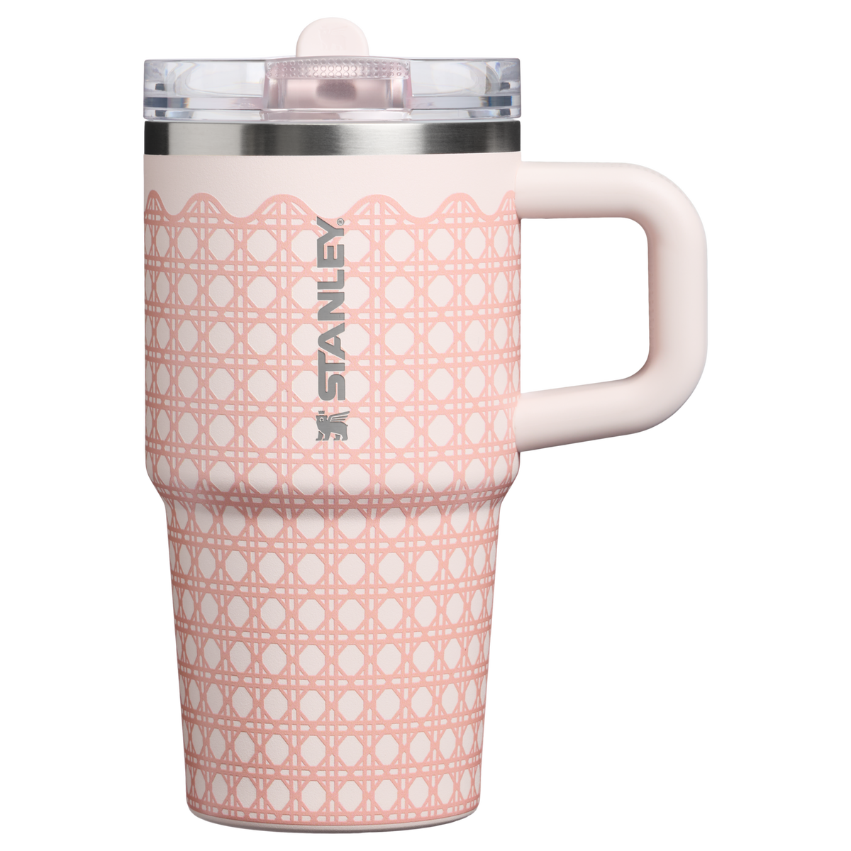 Stanley The Quencher ProTour Flip Straw Tumbler | 20 OZ Rose Quartz Rattan