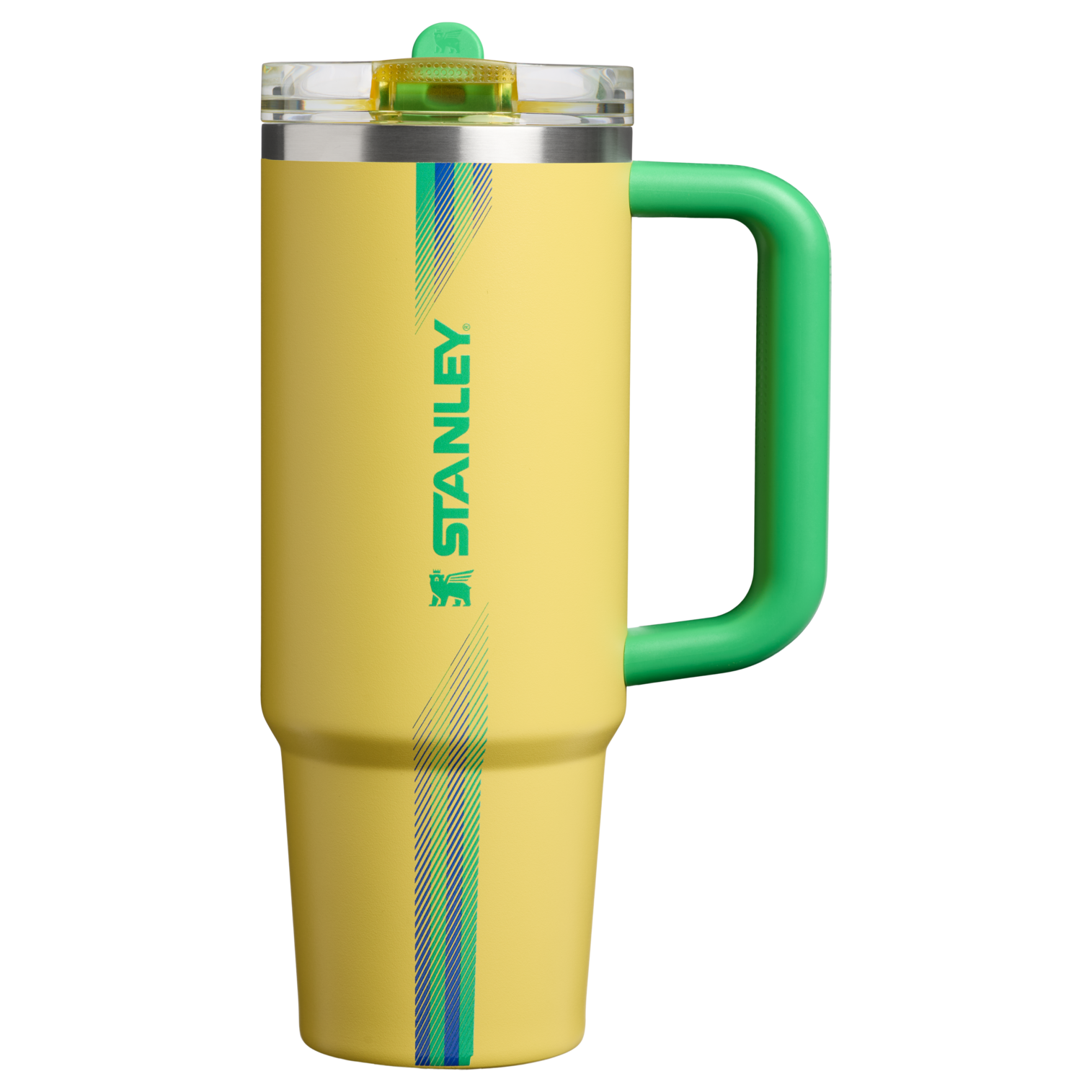 The Country Collection Quencher ProTour Flip Straw Tumbler | 30 OZ Team Yellow Green