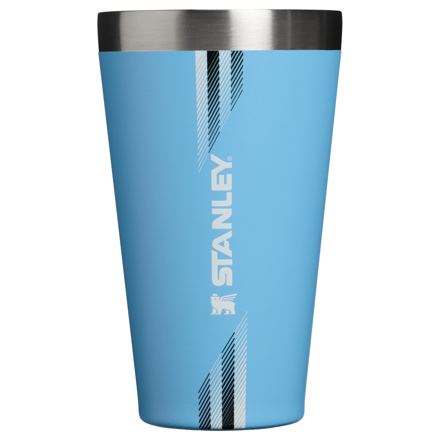 The Country Collection Stacking Pint | 16 OZ Team Light Blue White