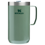 The Stay-Hot Camp Mug | 24 OZ - Stanley Create Hammertone Green