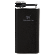 Stanley Classic Easy Fill Wide Mouth Flask | 8 OZ Hammertone Black