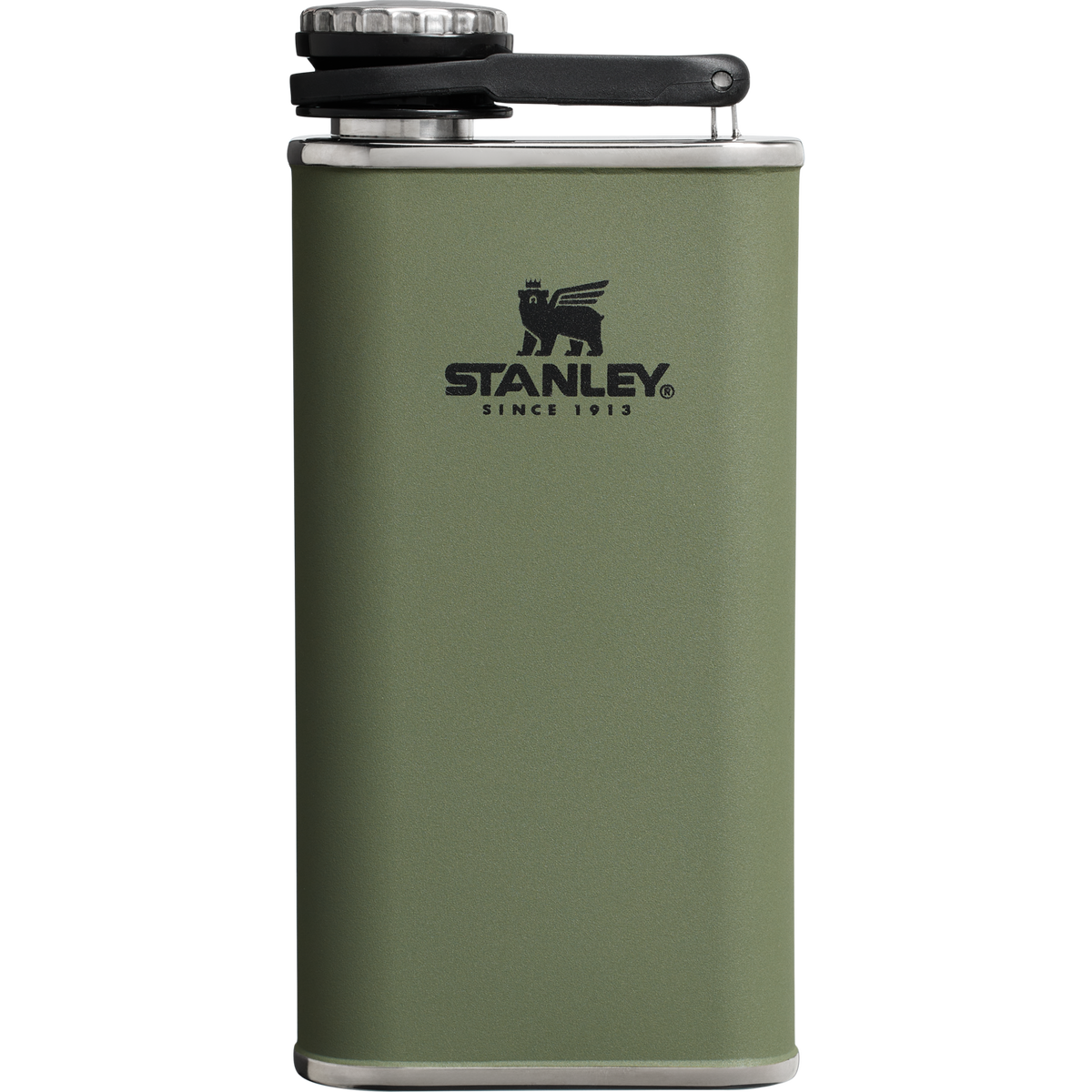 Stanley Classic Easy Fill Wide Mouth Flask | 8 OZ Dried Pine