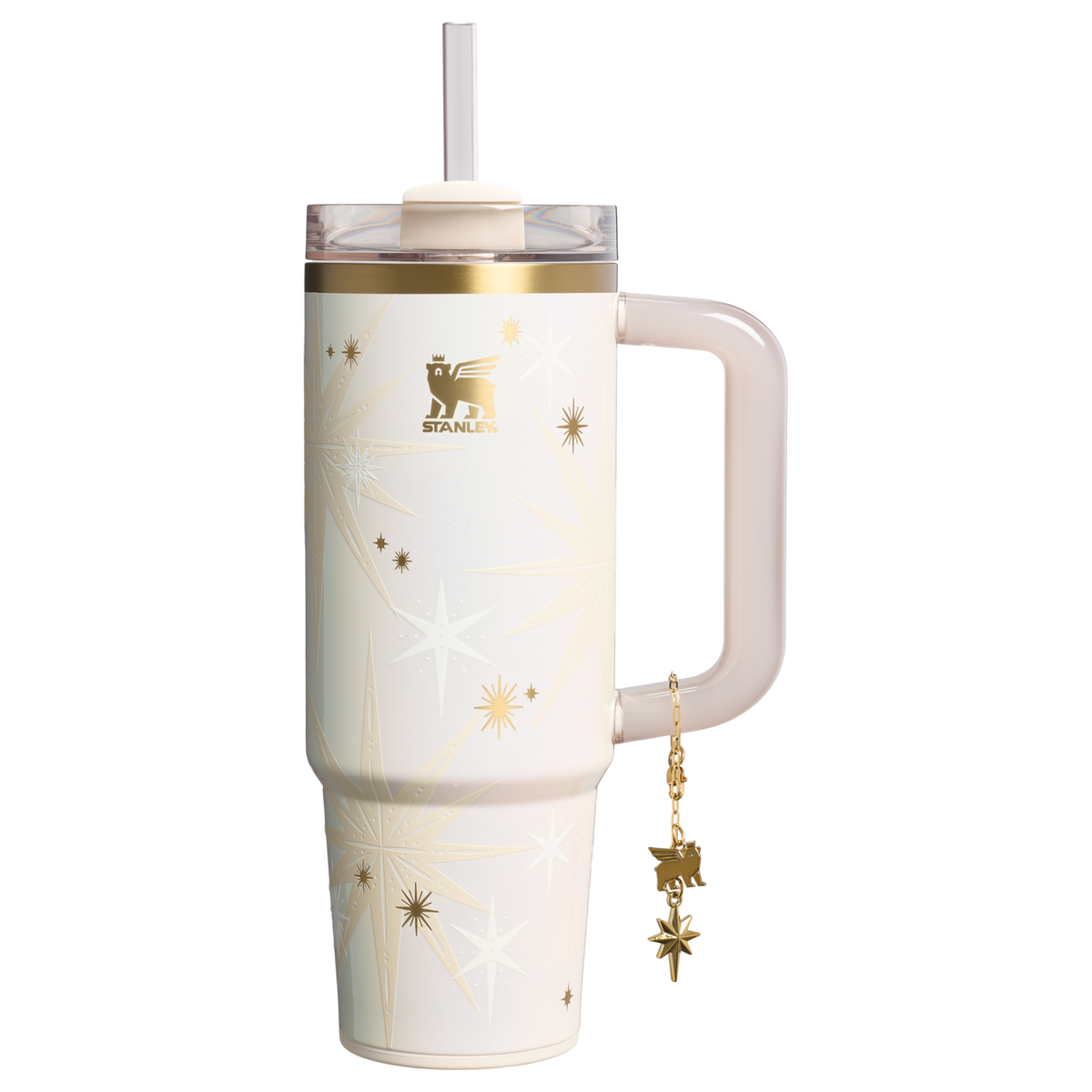Stanley The Quencher Luxe H2.0 FlowState Tumbler | 30 OZ Starlight Shimmer