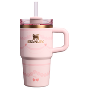 Stanley The Valentines Day Quencher H2.0 FlowState Tumbler | 20 OZ Pink Velvet Cake