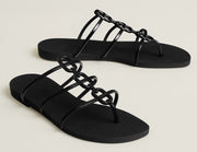 Hermes Mykonos Sandal - Noir