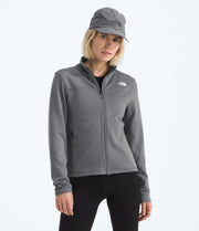 The North Face Women’s Cedar Trail Grid Fleece Jacket Smoked Pearl