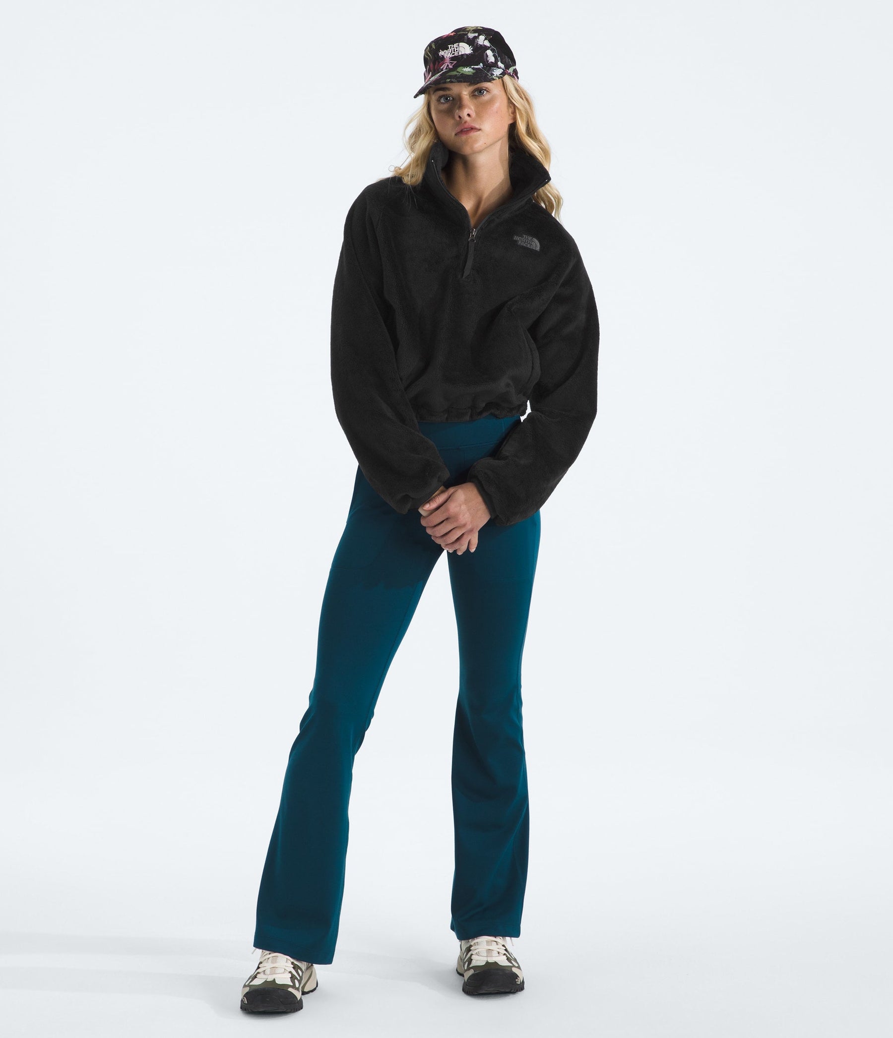 The North Face Women’s Osito Lux ¼-Zip Jacket TNF Black