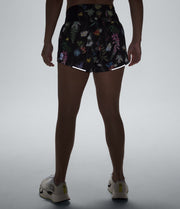 The North Face Women’s Summit Series Pacesetter 3'' Shorts—Print TNF Black