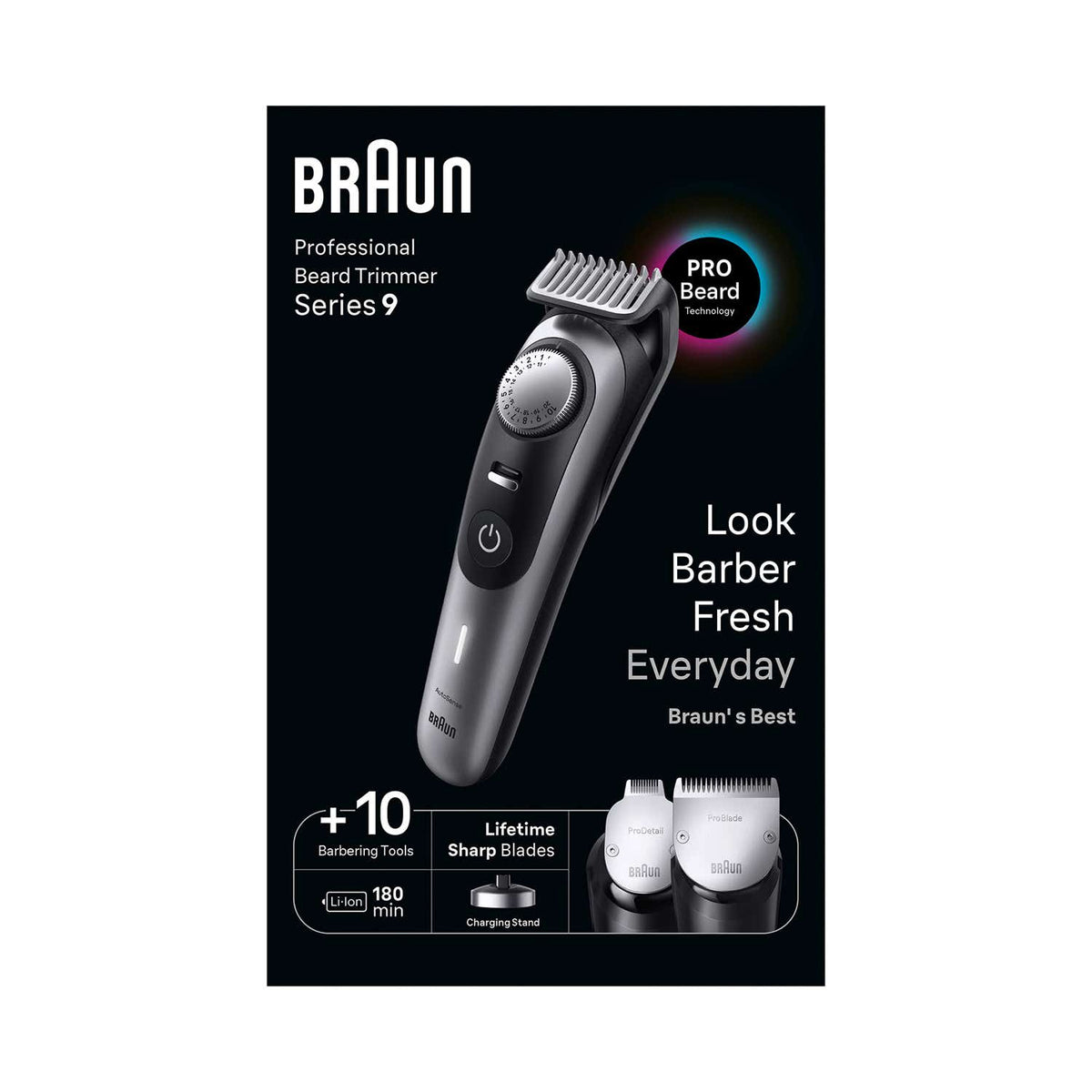 Braun Professional Beard Trimmer Series 9 - BT9420 - Braun