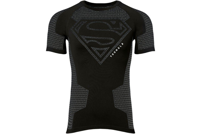 YoungLA x Superman Compression T-Shirt Black