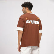 Rich Mocha Cut & Sew T-Shirt