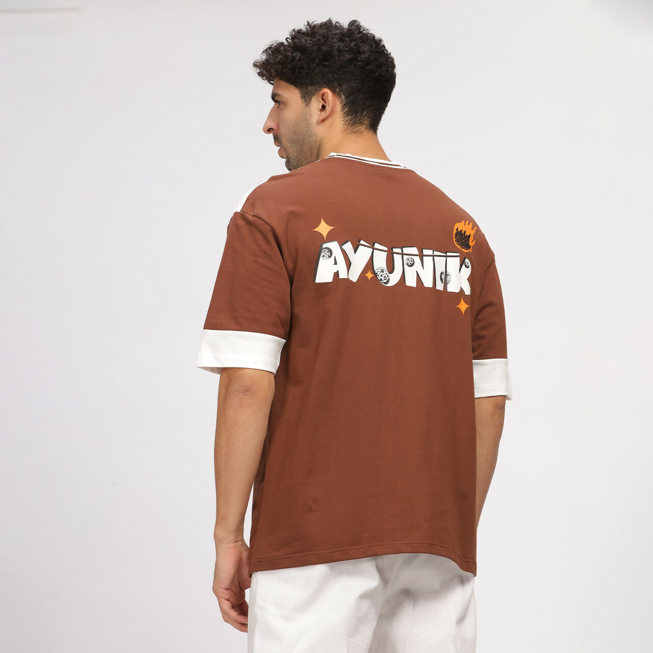 Rich Mocha Cut & Sew T-Shirt