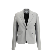 Jacket in Wool Grey