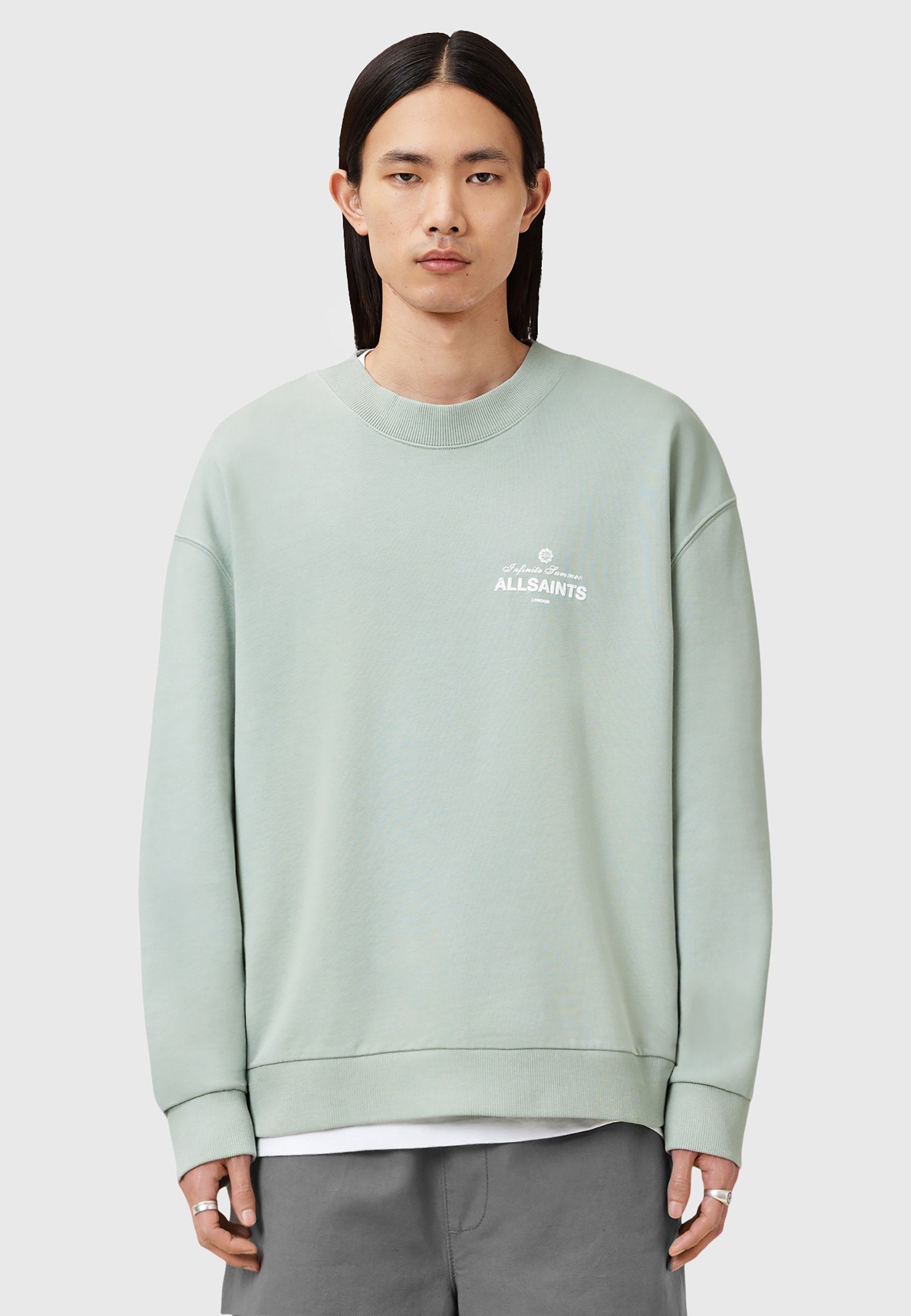 SOLEIL CREW Sweatshirt Slate Green
